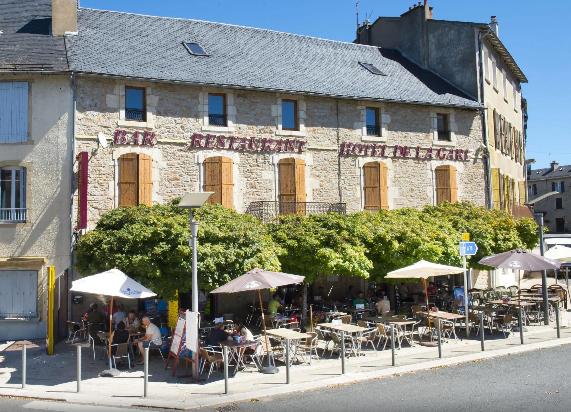 Hotel De La Gare Sévérac-le-Château Εξωτερικό φωτογραφία